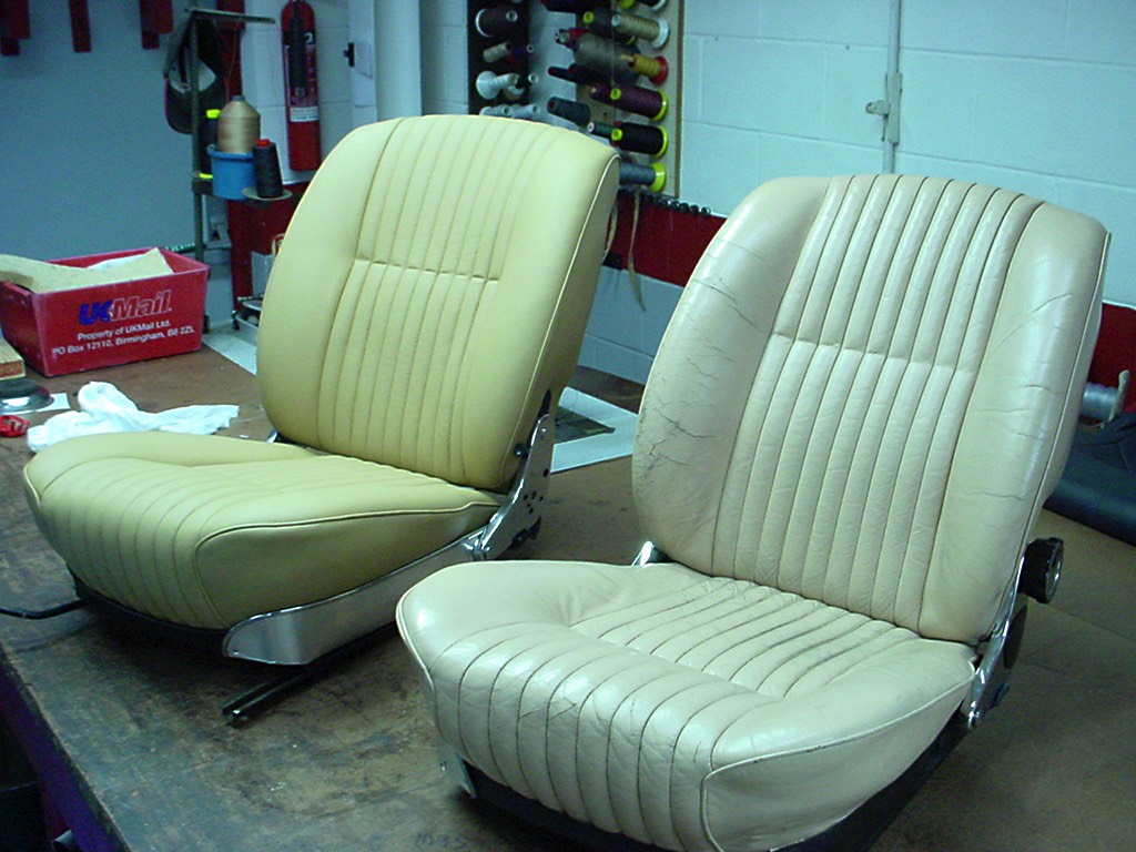 7-Ferrari -330 GTC - Full leatherwork change