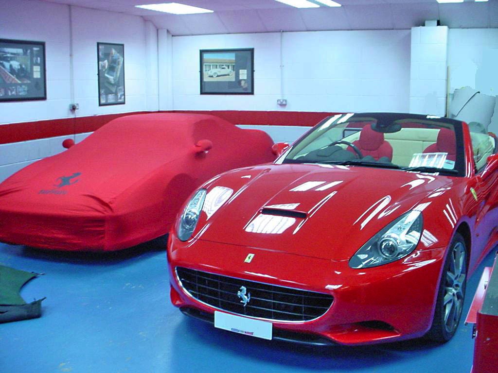 1-Ferrari California - Bespoke seat covers