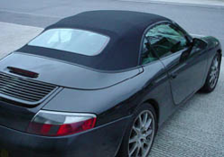 Porsche 996 glass upgrade hood