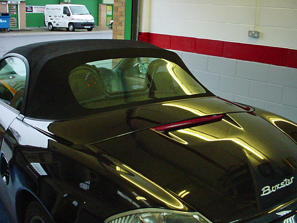 14-Porsche Boxster - Rear window replacement