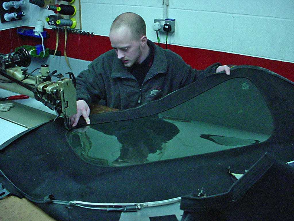 07-Porsche Boxster - Rear window replacement